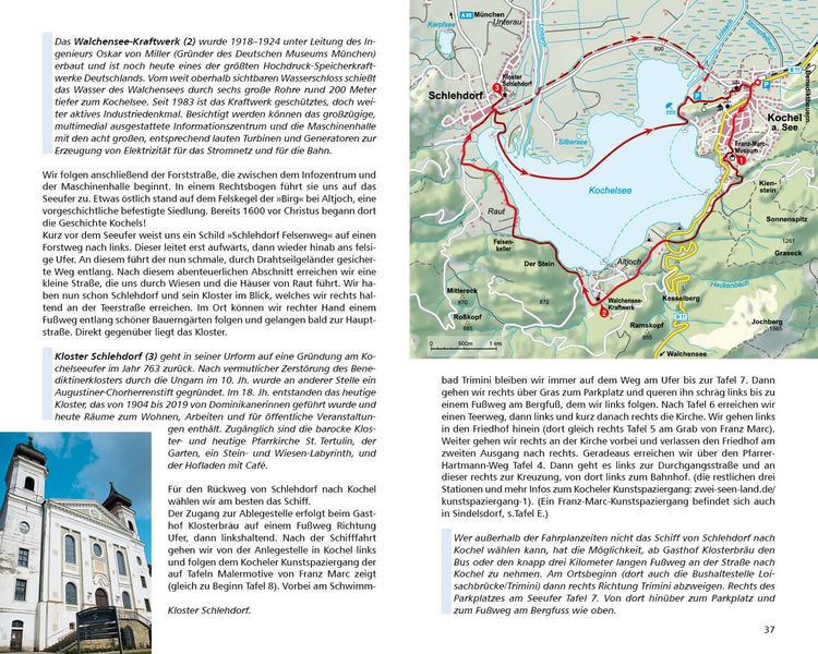 Produktbild: ROTHER Wanderbuch Kulturwandern Blaues Land