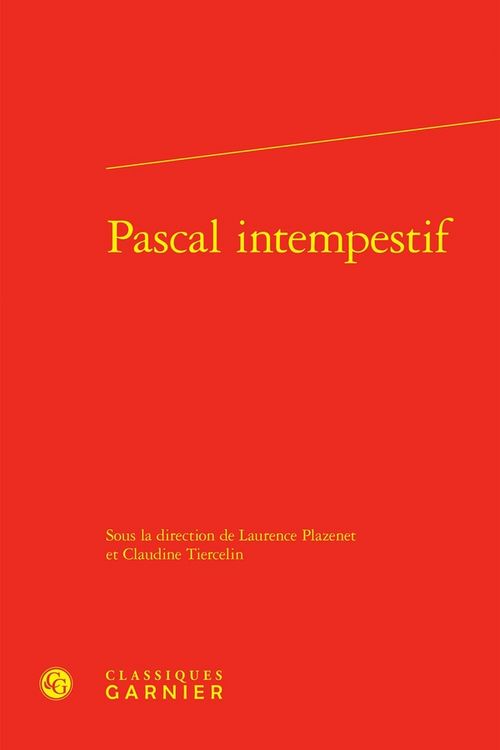 Produktbild: Pascal intempestif