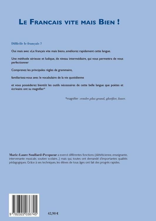 Produktbild: Le Fran&ccedil;ais vite mais bien