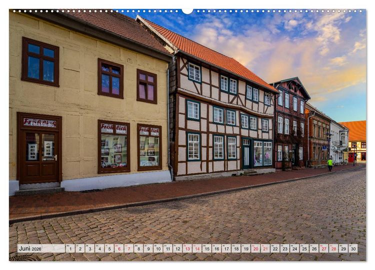 Produktbild: Parchim Impressionen (hochwertiger Premium Wandkalender 2026 DIN A2 quer), Kunstdruck in Hochglanz