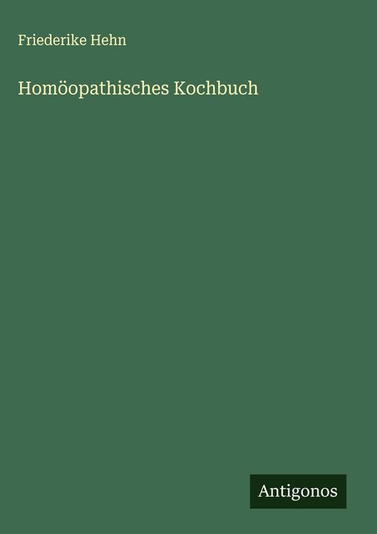 Produktbild: Hom&ouml;opathisches Kochbuch