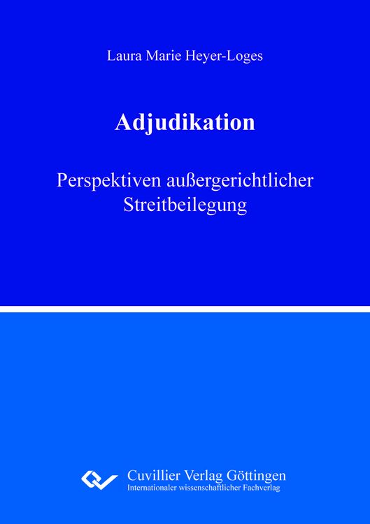 Produktbild: Adjudikation