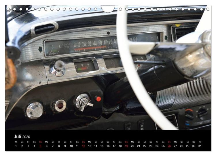 Produktbild: Cuba Cars (Wandkalender 2026 DIN A4 quer), CALVENDO Monatskalender