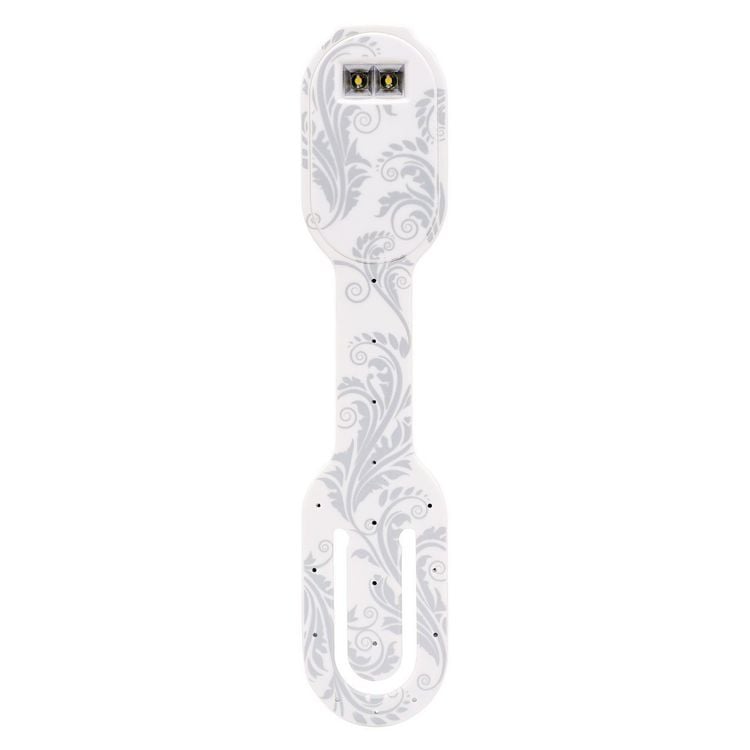 Produktbild: Flexilight wei&szlig; Flowers &ndash; Wiederaufladbares 2-in-1 LED-Leselicht