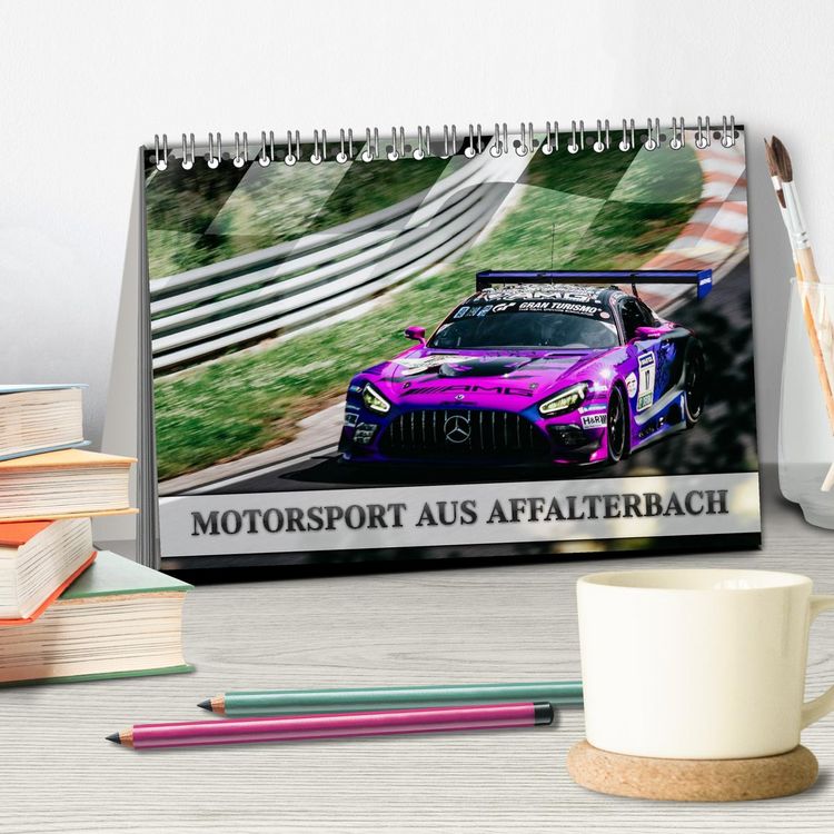 Produktbild: Motorsport aus Affalterbach (Tischkalender 2026 DIN A5 quer), CALVENDO Monatskalender