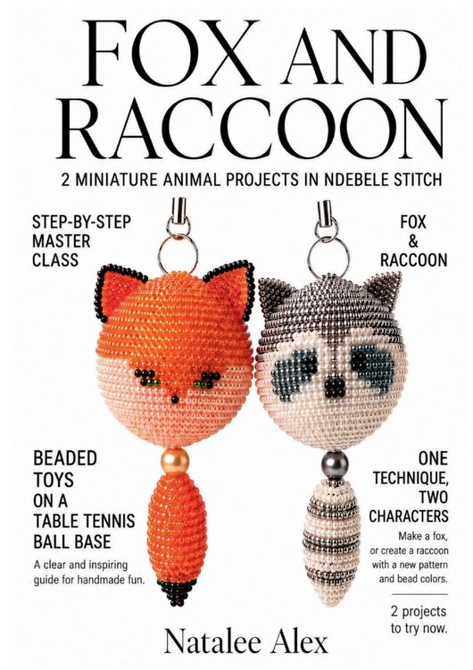 Produktbild: Beaded Fox & Raccoon Patterns
