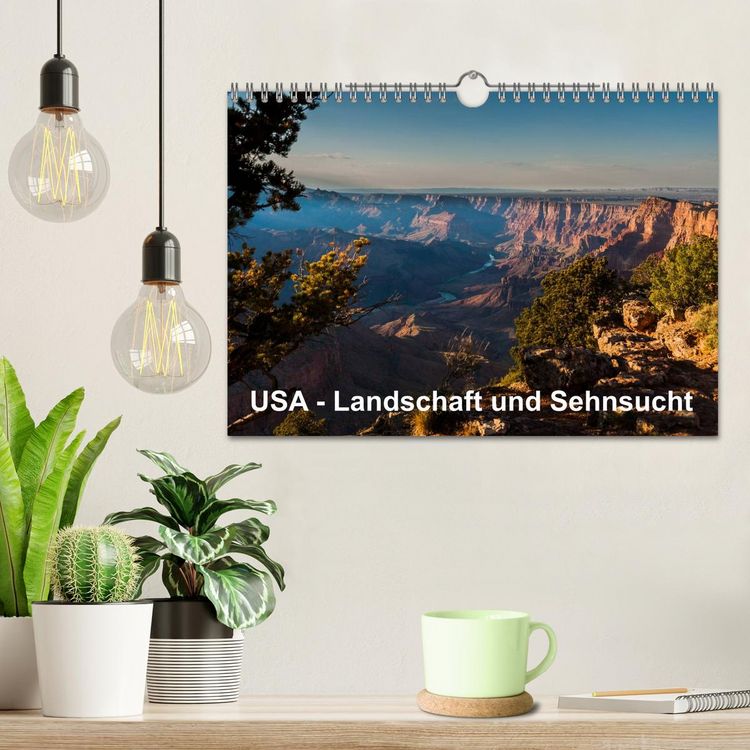 Produktbild: USA &ndash; Landschaft und Sehnsucht (Wandkalender 2026 DIN A4 quer), CALVENDO Monatskalender