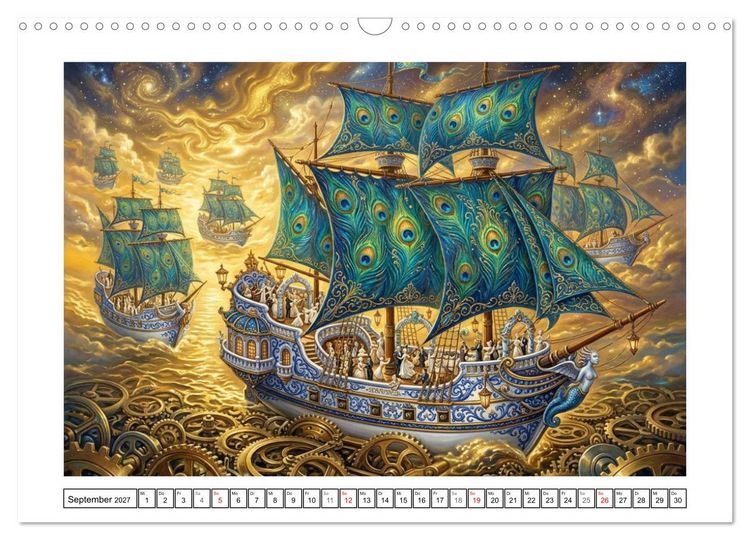 Produktbild: Surreale Traumzufluchten (Wandkalender 2027 DIN A3 quer), CALVENDO Monatskalender