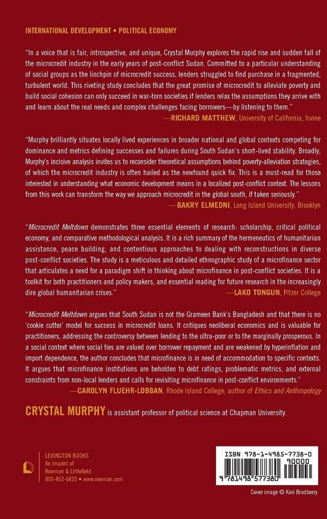Produktbild: Microcredit Meltdown