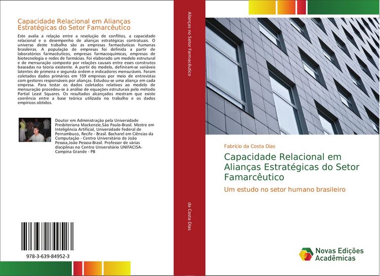 Produktbild: Capacidade Relacional em Alian&ccedil;as Estrat&eacute;gicas do Setor Famarc&ecirc;utico