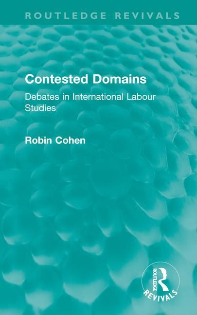 Produktbild: Cohen, R: Contested Domains