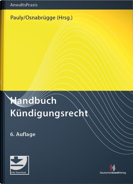 Produktbild: Handbuch K&uuml;ndigungsrecht