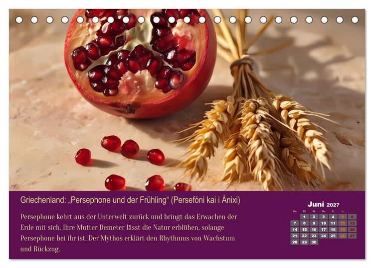 Produktbild: 12 M&auml;rchen unserer Welt (Tischkalender 2027 DIN A5 quer), CALVENDO Monatskalender