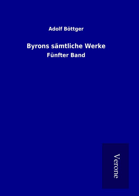 Produktbild: Byrons s&auml;mtliche Werke