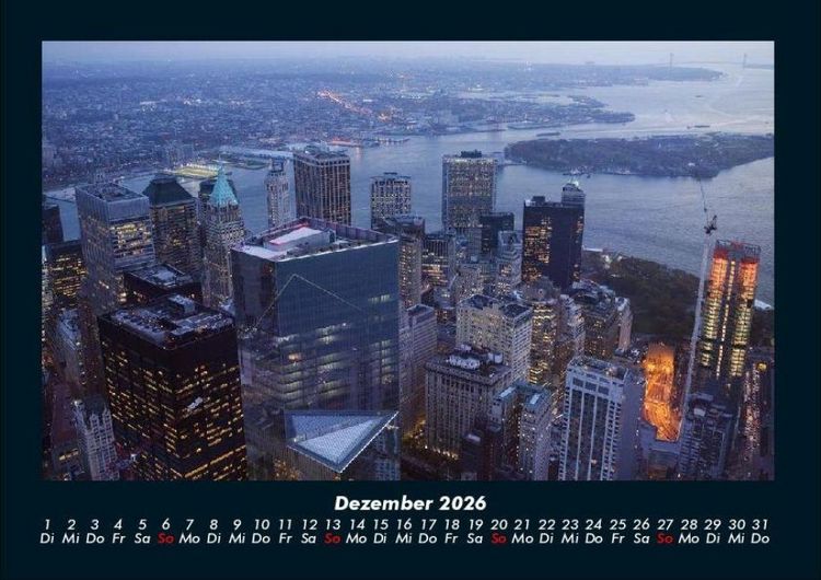 Produktbild: St&auml;dte der Welt 2026 Fotokalender DIN A4