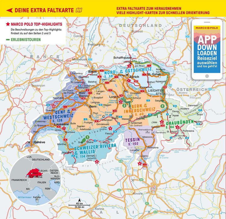 Produktbild: MARCO POLO Reisef&uuml;hrer Schweiz