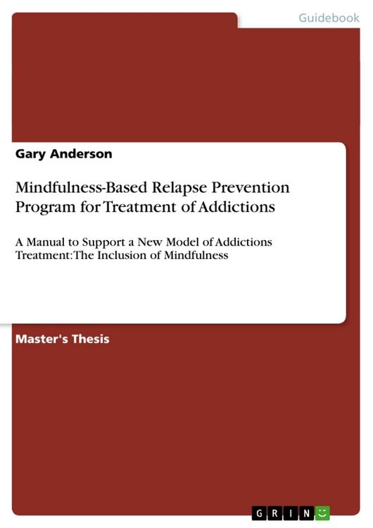 Produktbild: Mindfulness-Based Relapse Prevention Program for Treatment of Addictions