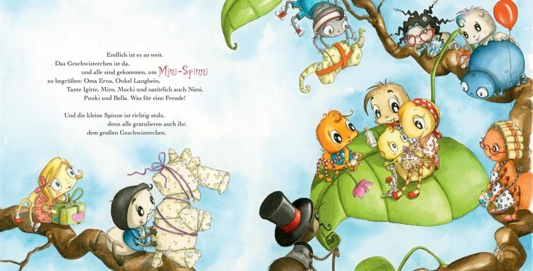 Produktbild: Die kleine Spinne Widerlich - Das Geschwisterchen Pappbilderbuch