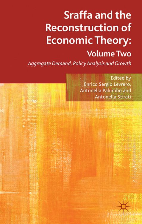 Produktbild: Sraffa and the Reconstruction of Economic Theory: Volume Two