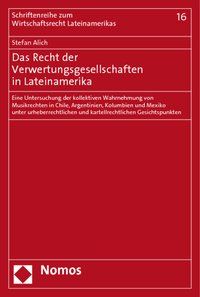 Produktbild: Das Recht der Verwertungsgesellschaften in Lateinamerika