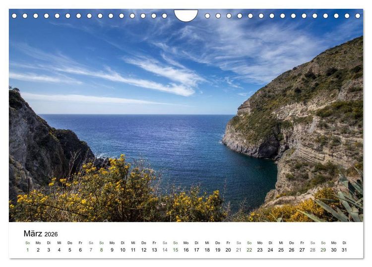Produktbild: Ischia - Isola verde (Wandkalender 2026 DIN A4 quer), CALVENDO Monatskalender