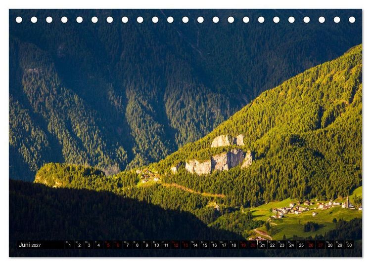 Produktbild: Lagazuoi Dolomiten (Tischkalender 2027 DIN A5 quer), CALVENDO Monatskalender