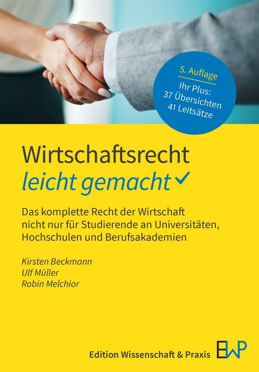 Produktbild: Wirtschaftsrecht - leicht gemacht