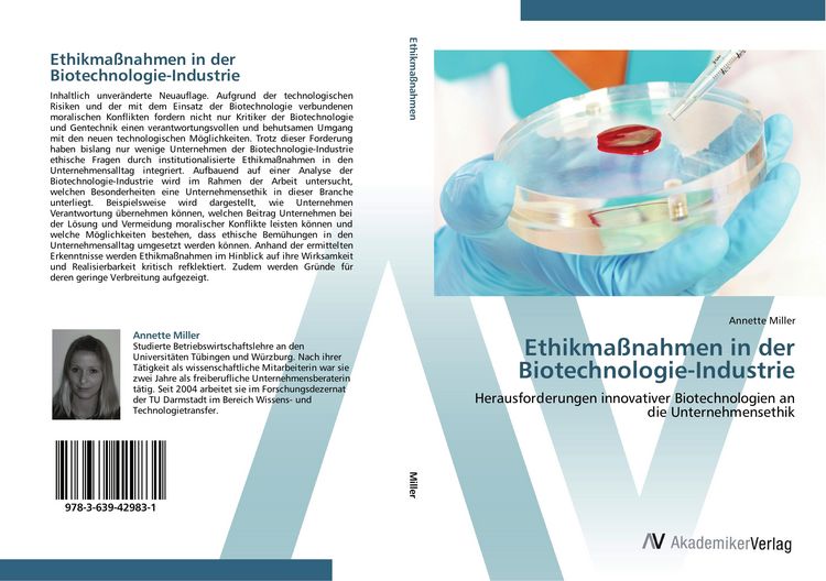Produktbild: Ethikma&szlig;nahmen in der Biotechnologie-Industrie