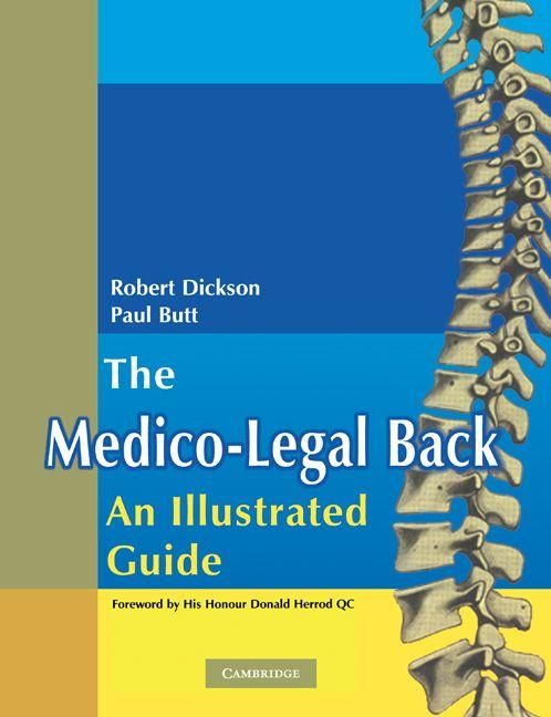 Produktbild: The Medico-Legal Back