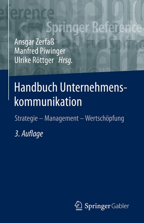 Produktbild: Handbuch Unternehmenskommunikation