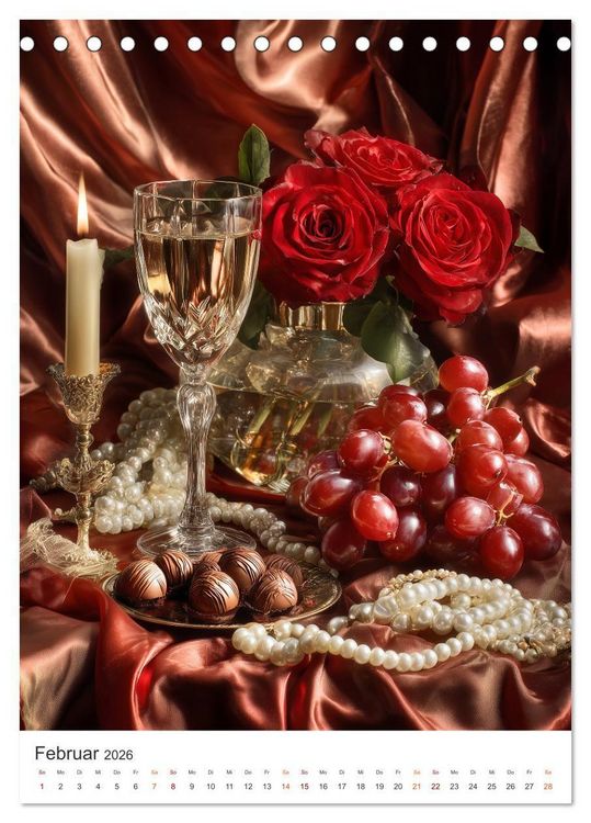 Produktbild: Barocke Pracht (Tischkalender 2026 DIN A5 hoch), CALVENDO Monatskalender