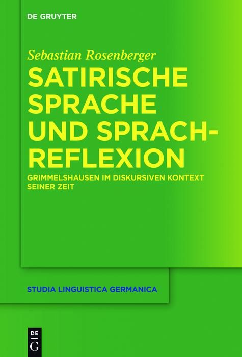 Produktbild: Satirische Sprache und Sprachreflexion