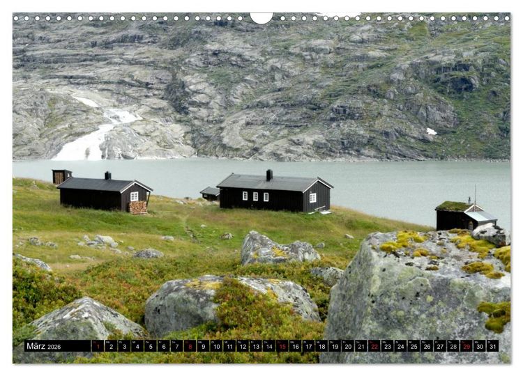 Produktbild: Streifzug durch Norwegens Hardangervidda (Wandkalender 2026 DIN A3 quer), CALVENDO Monatskalender