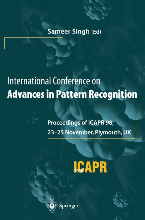 Produktbild: International Conference on Advances in Pattern Recognition