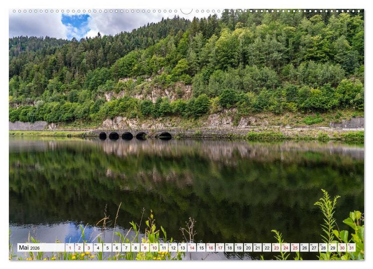 Produktbild: Schwarzwald - Das Murgtal (Wandkalender 2026 DIN A2 quer), CALVENDO Monatskalender