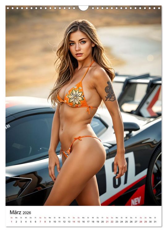 Produktbild: Chrome und Charme - Frauen, Bikes und Motortr&auml;ume (Wandkalender 2026 DIN A3 hoch), CALVENDO Monatskalender