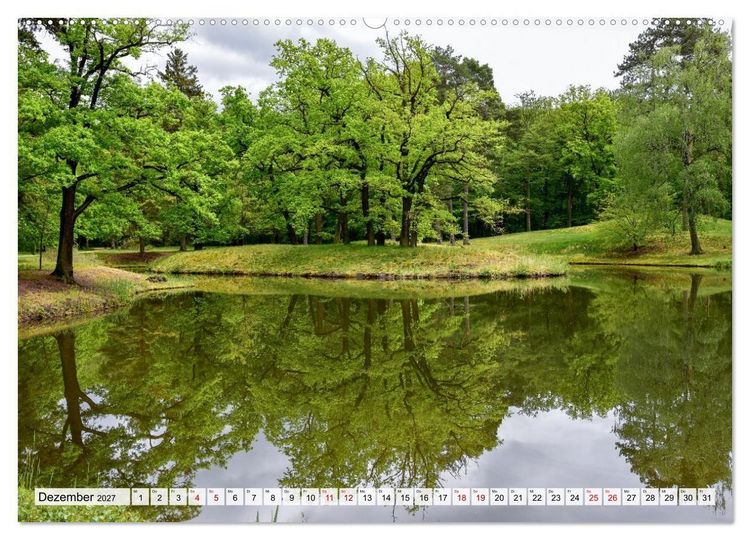 Produktbild: Parks und Wasserlandschaften (hochwertiger Premium Wandkalender 2027 DIN A2 quer), Kunstdruck in Hochglanz
