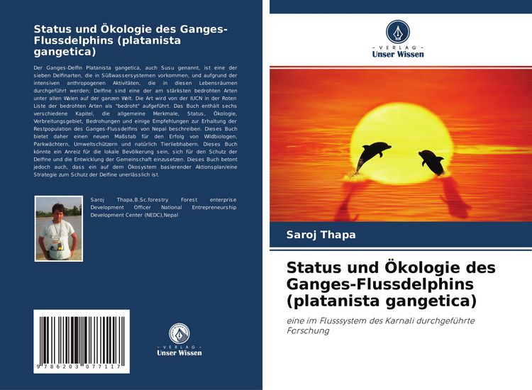 Produktbild: Status und &Ouml;kologie des Ganges-Flussdelphins (platanista gangetica)