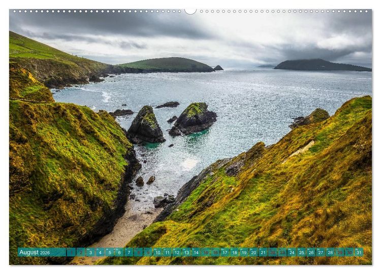 Produktbild: Irlands fanzinierender S&uuml;den (hochwertiger Premium Wandkalender 2026 DIN A2 quer), Kunstdruck in Hochglanz