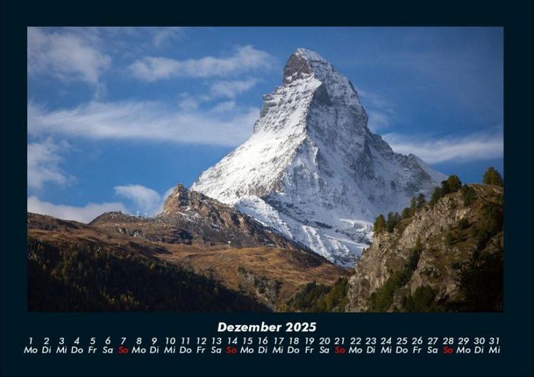 Produktbild: Berge 2025 Fotokalender DIN A4