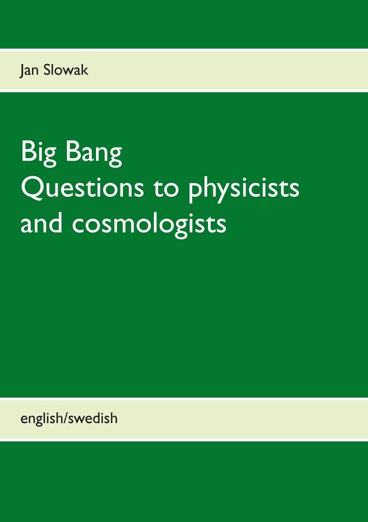 Produktbild: Big Bang - Questions to physicists and cosmologists