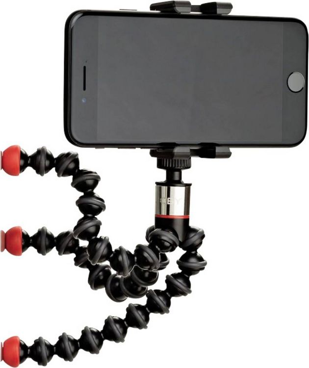 Produktbild: JOBY GripTight™ONE GP Magnetic Impulse™ Stativ-Set 1/4 Zoll Schwarz inkl. Smartphonehalter