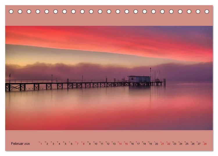 Produktbild: Bodensee Weitblicke (Tischkalender 2026 DIN A5 quer), CALVENDO Monatskalender