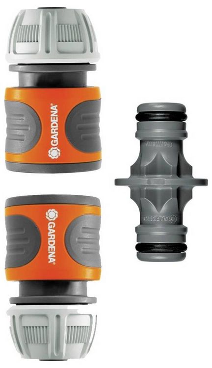 Produktbild: GARDENA 18283-20 Kunststoff Schlauchkupplung 13 mm (1/2") &Oslash;, Steckkupplung Set