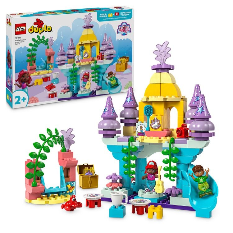 Produktbild: LEGO DUPLO | Disney 10435 Arielles magischer Unterwasserpalast, Spiel