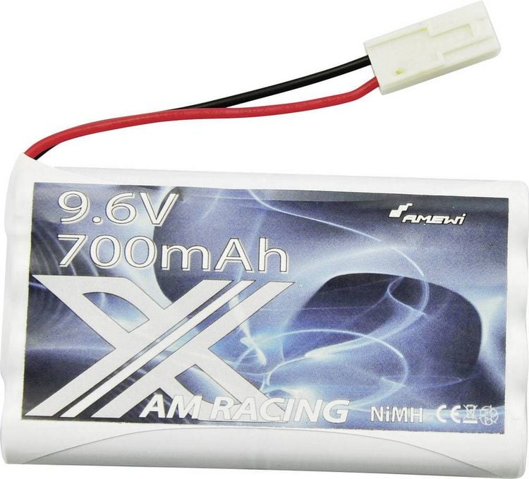 Produktbild: Amewi Modellbau-Akkupack (NiMh) 9.6V 700 mAh Zellen-Zahl: 8 Stick Mini-Tamiya