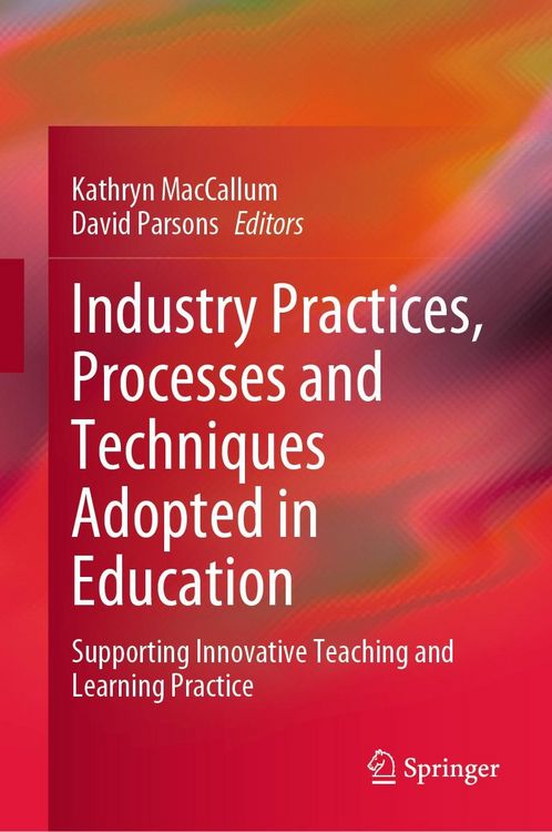 Produktbild: Industry Practices, Processes and Techniques Adopted in Education