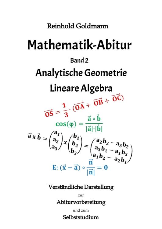 Produktbild: Mathematik-Abitur Band 2