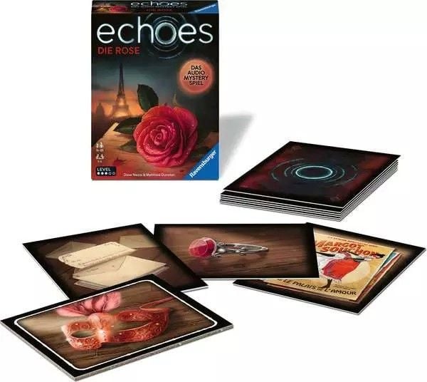 Produktbild: echoes Die Rose &ndash; H&ouml;rspiel trifft Gesellschaftsspiel ab 14 Jahren