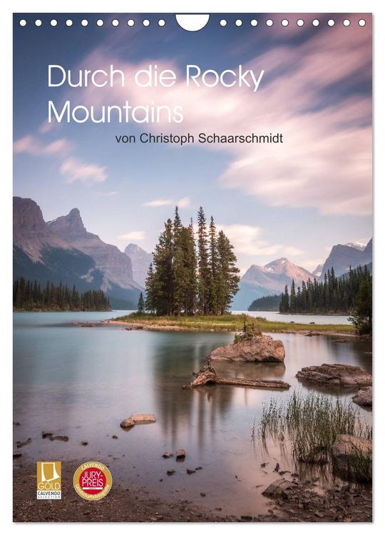 Produktbild: Die kanadischen Rockies (Wandkalender 2026 DIN A4 hoch), CALVENDO Monatskalender